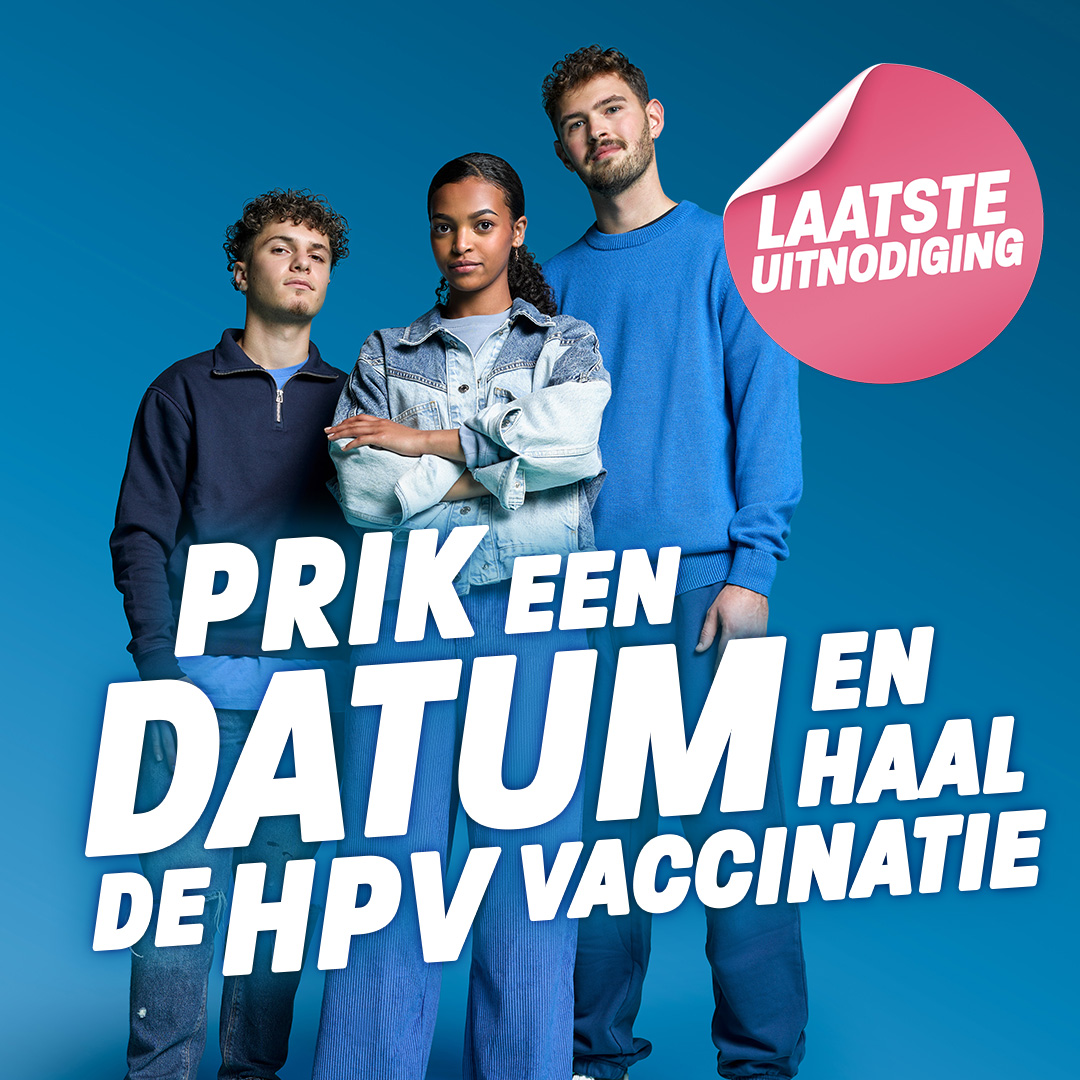 Campagne HPVvaccinatie voor 19 tot en met 26 jarigen van start GGD